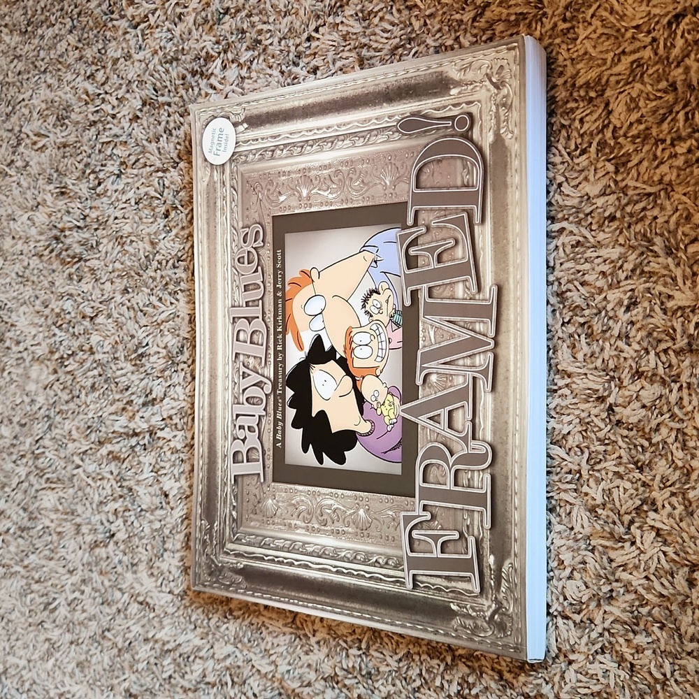 A Baby Blues Collection Framed comic strip book